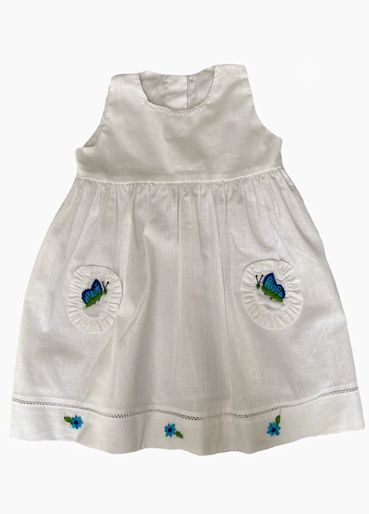 Pequeña Mariposa azul - Sleeveless dress